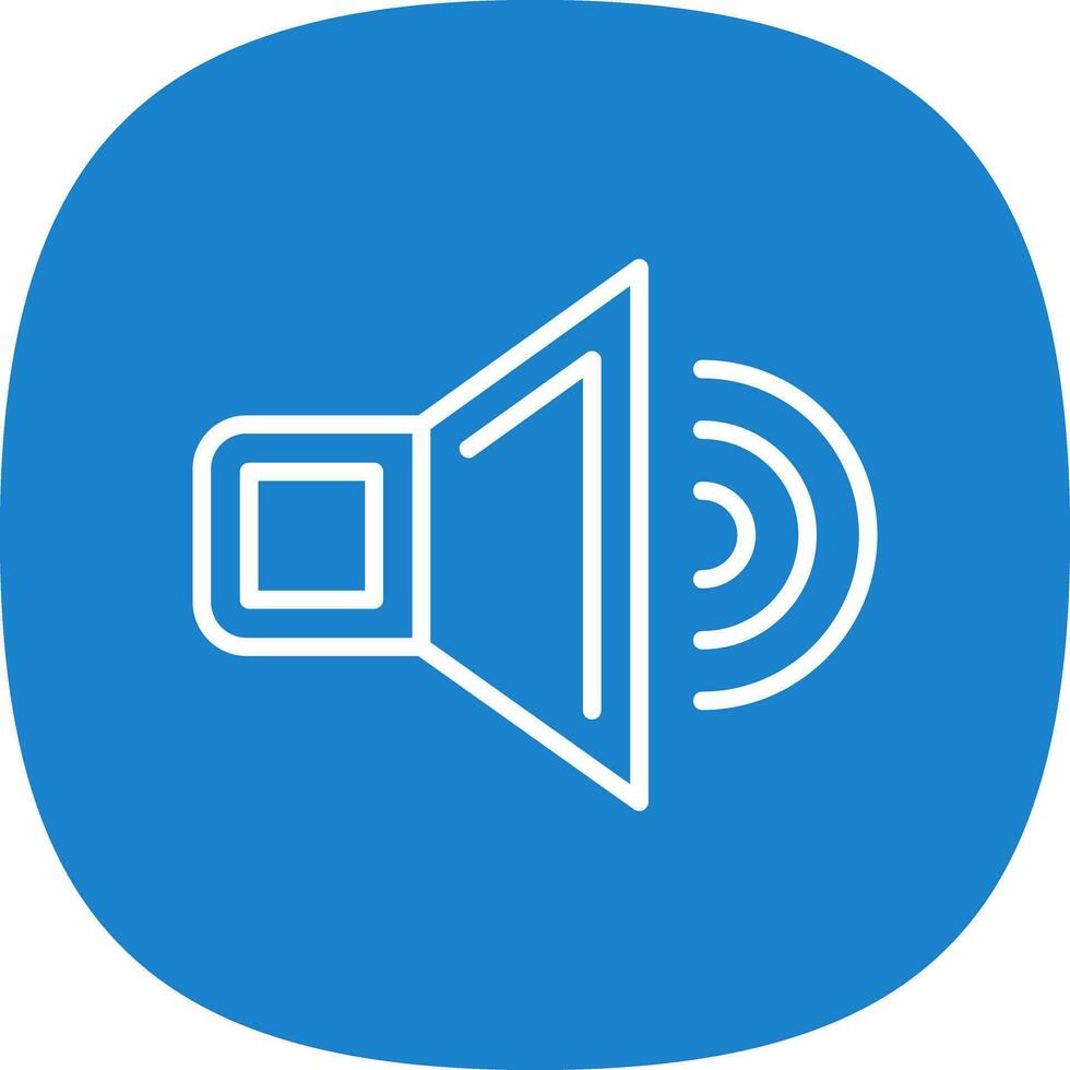 Speaker Vector Icon Design