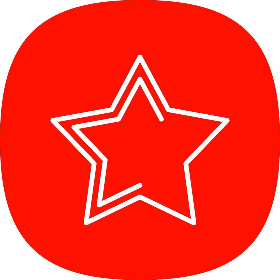 diseño de icono de vector de estrella