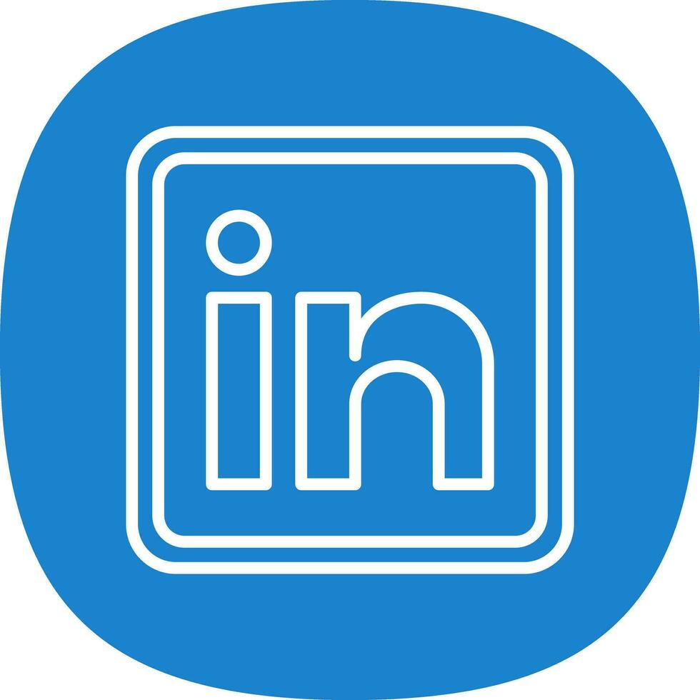 Linkedin Vector Icon Design