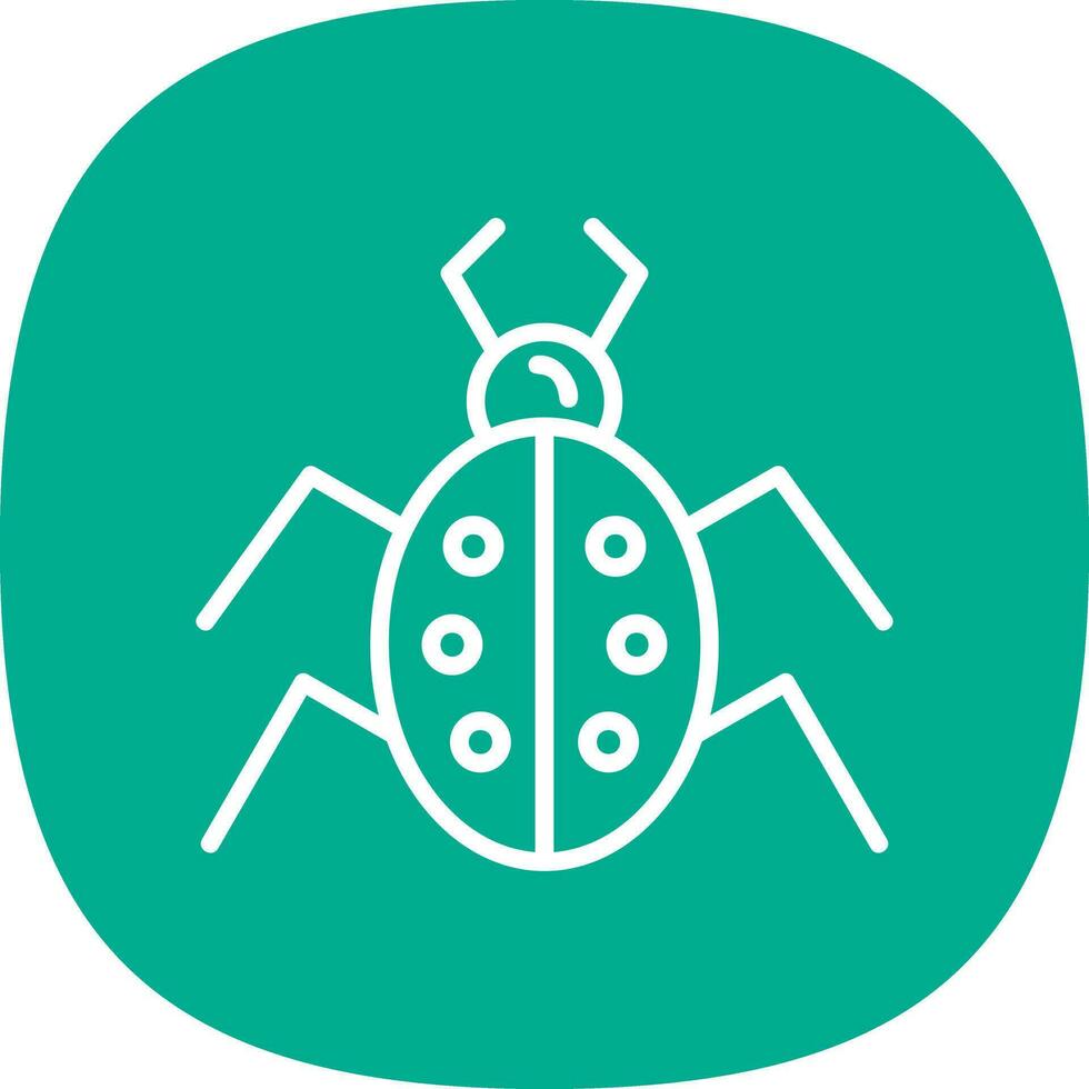 Bug Vector Icon Design