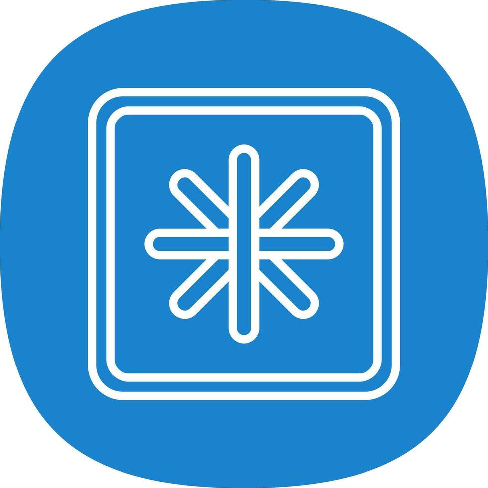 Asterisk Vector Icon Design