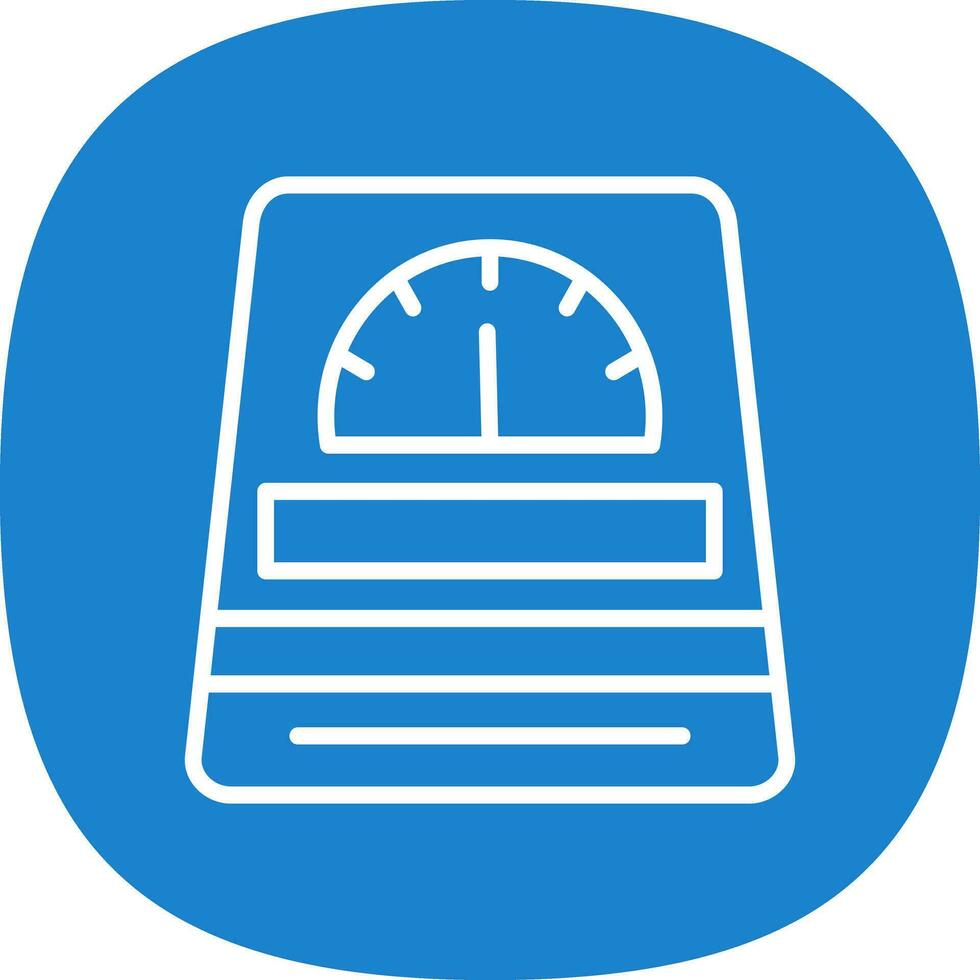 Weight scale Vector Icon Design