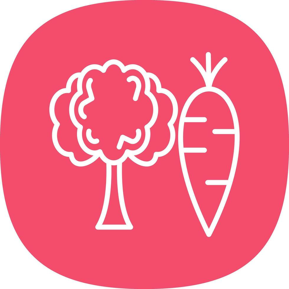 Vegetable Vector Icon Design