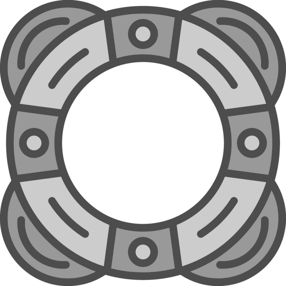 Lifesaver Vector Icon Design