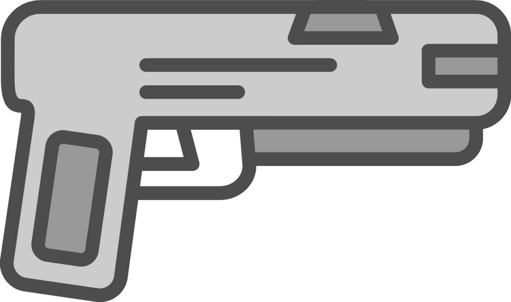 diseño de icono de vector de pistola