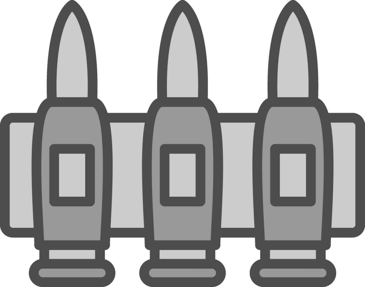 Ammunition Vector Icon Design