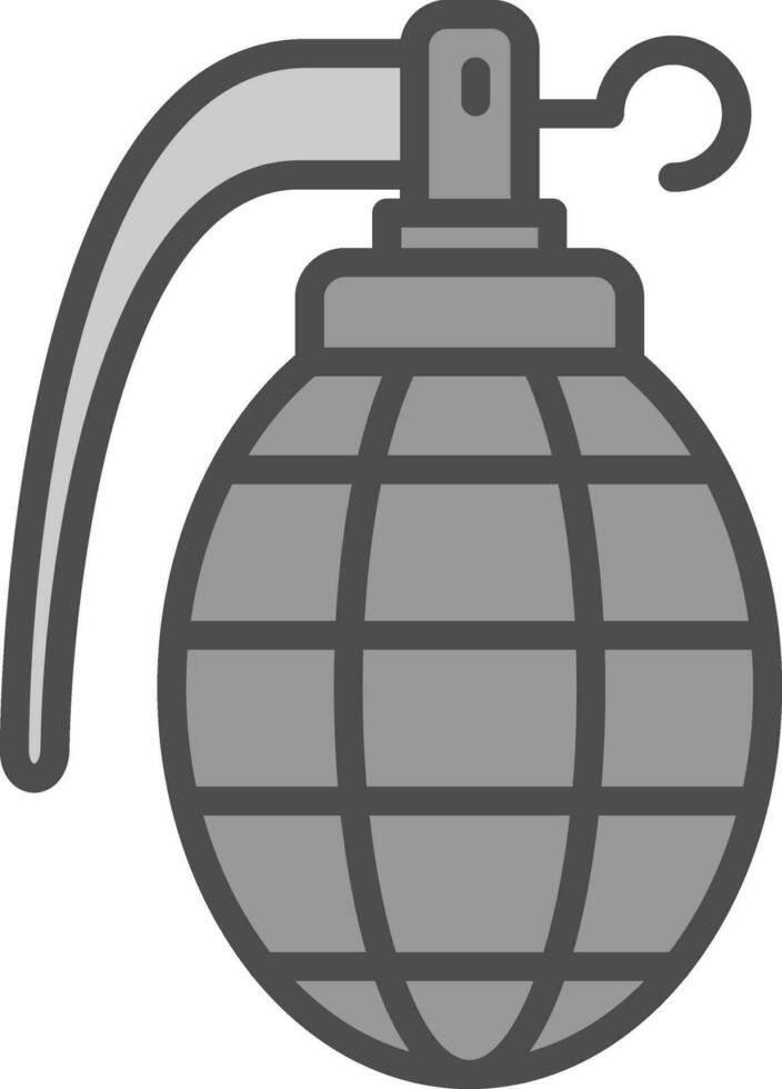 Grenade Vector Icon Design