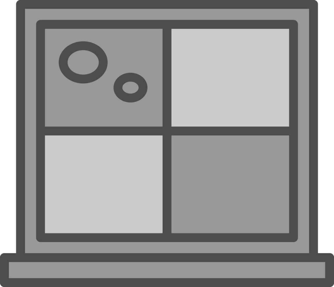 Window Vector Icon Design