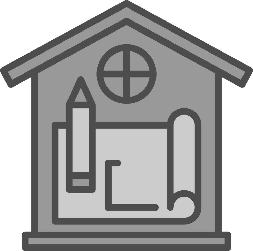 House Design Vector Icon Design