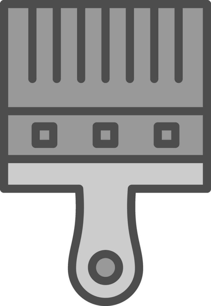 Paint Brush Vector Icon Design