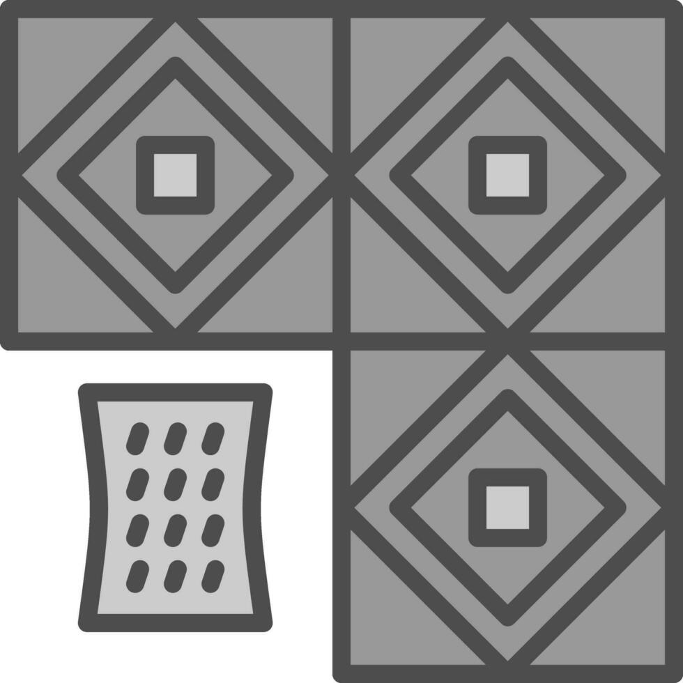 Tiles Cleaning Vector Icon Design