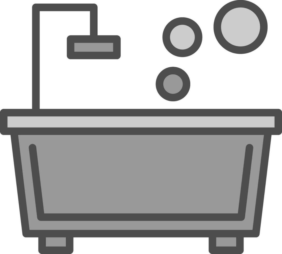 Bath Vector Icon Design
