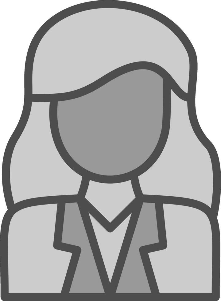Businesswoman Vector Icon Design