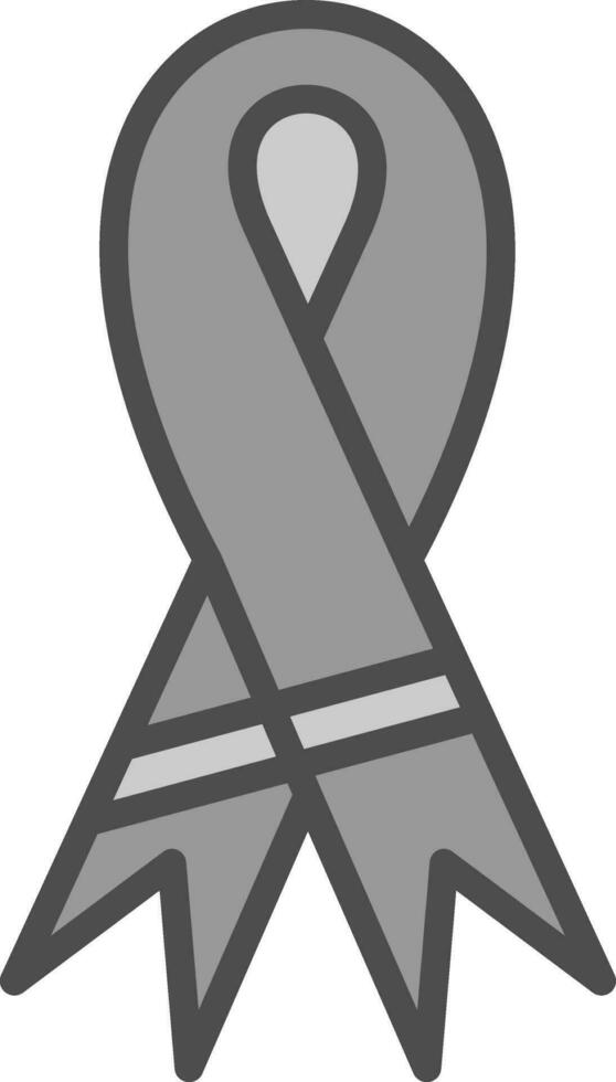 Purple ribbon Vector Icon Design