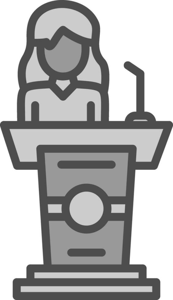 Speech Vector Icon Design