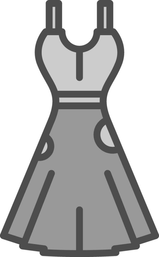 Dress Vector Icon Design