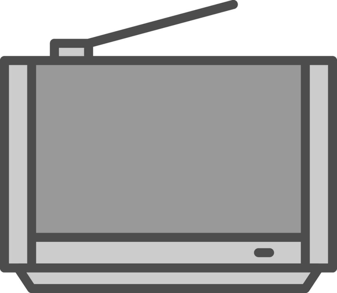 diseño de icono de vector de televisión