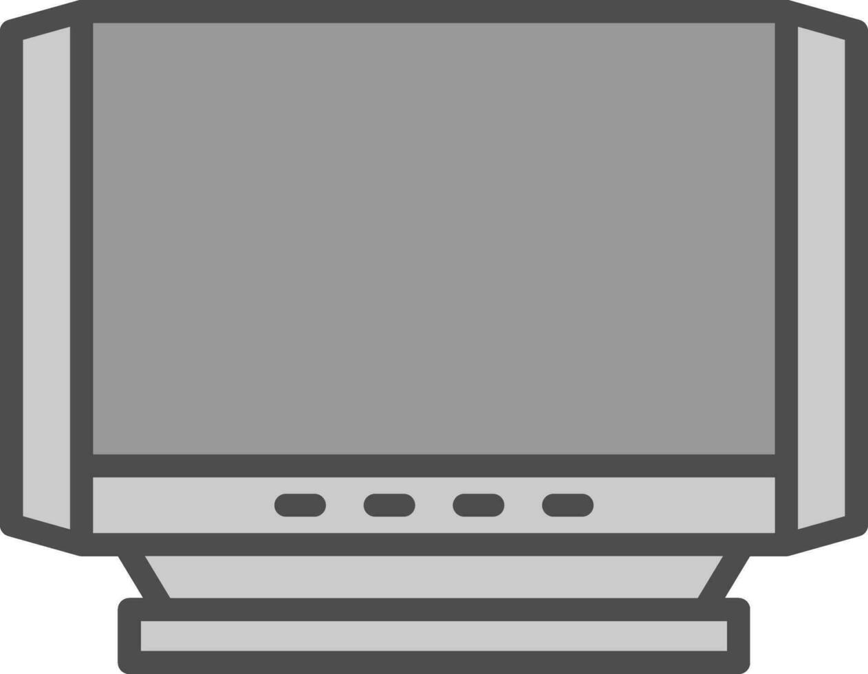 Television Vector Icon Design