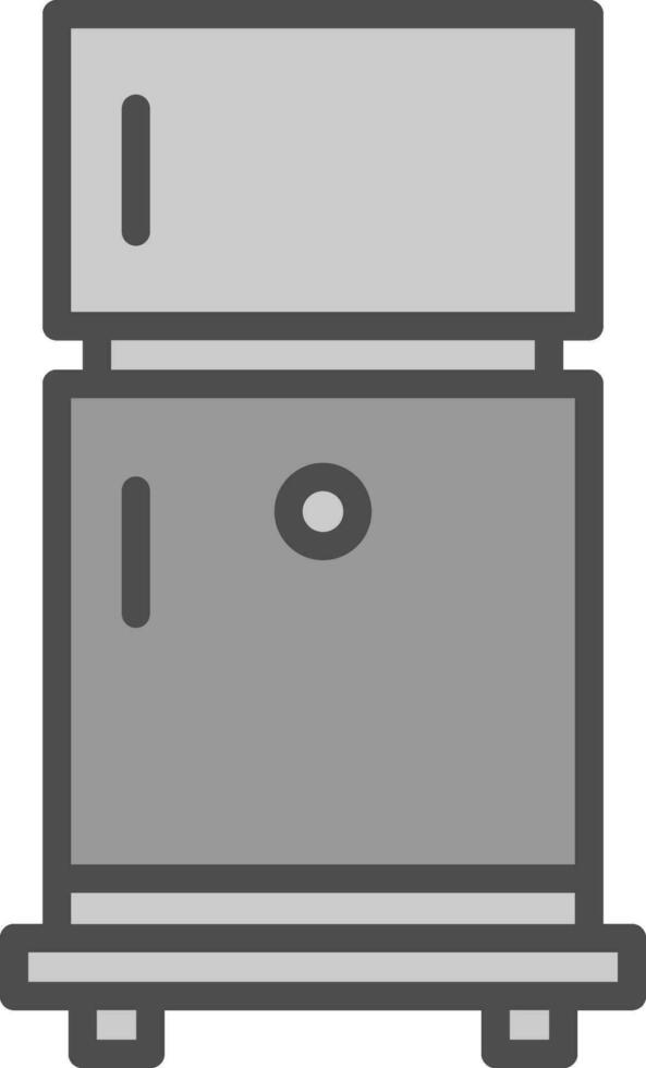 Fridge Vector Icon Design