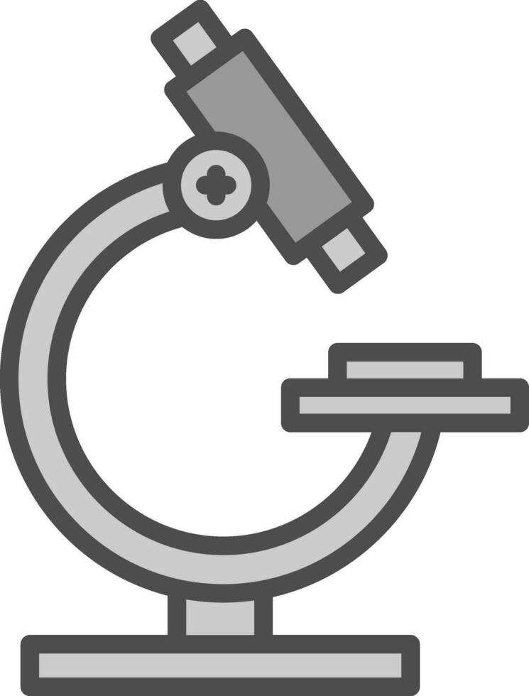 Microscope Vector Icon Design