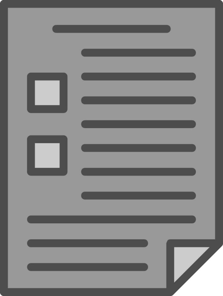 Document Vector Icon Design