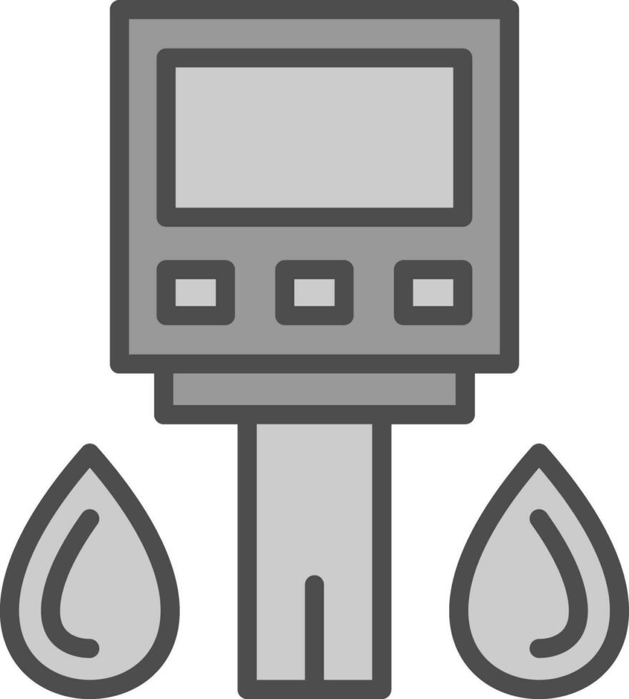 Glucometer Vector Icon Design