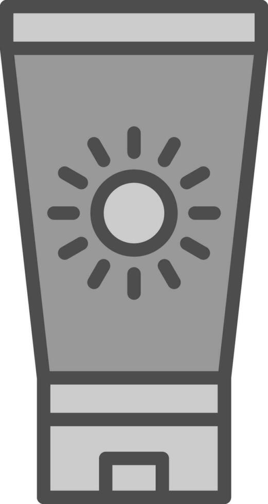 Sun block Vector Icon Design