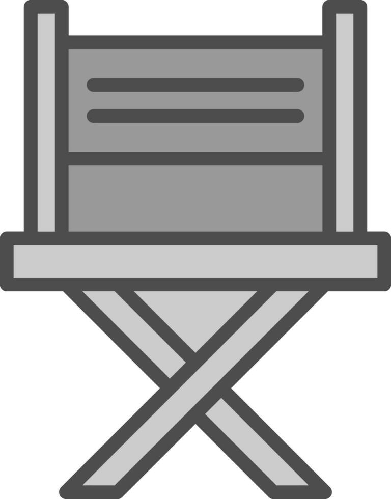 Director chair Vector Icon Design