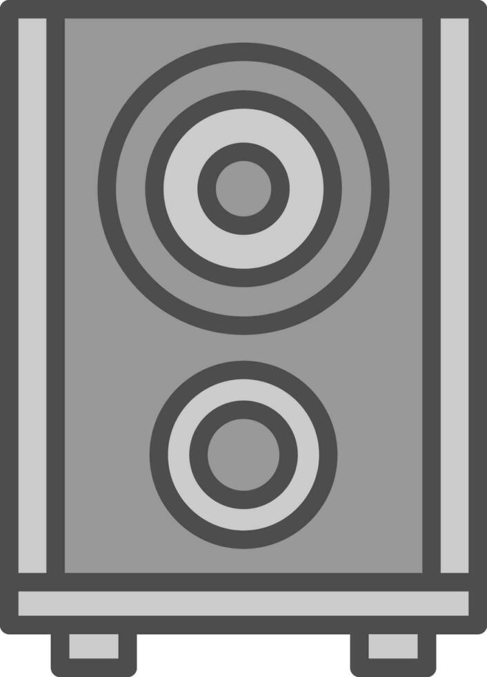 Sound box Vector Icon Design