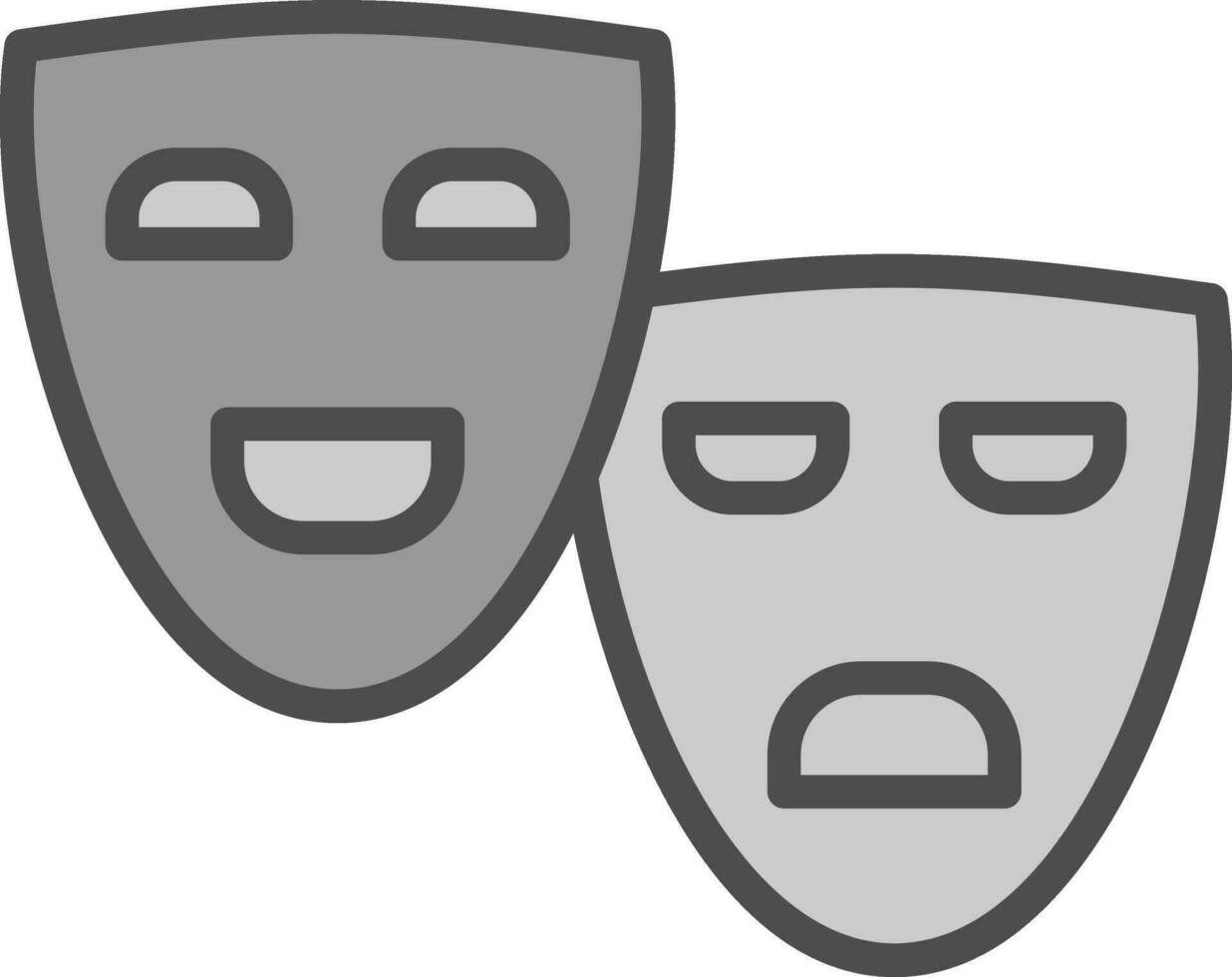 diseño de icono de vector de máscara
