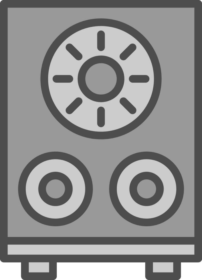 diseño de icono de vector de altavoz