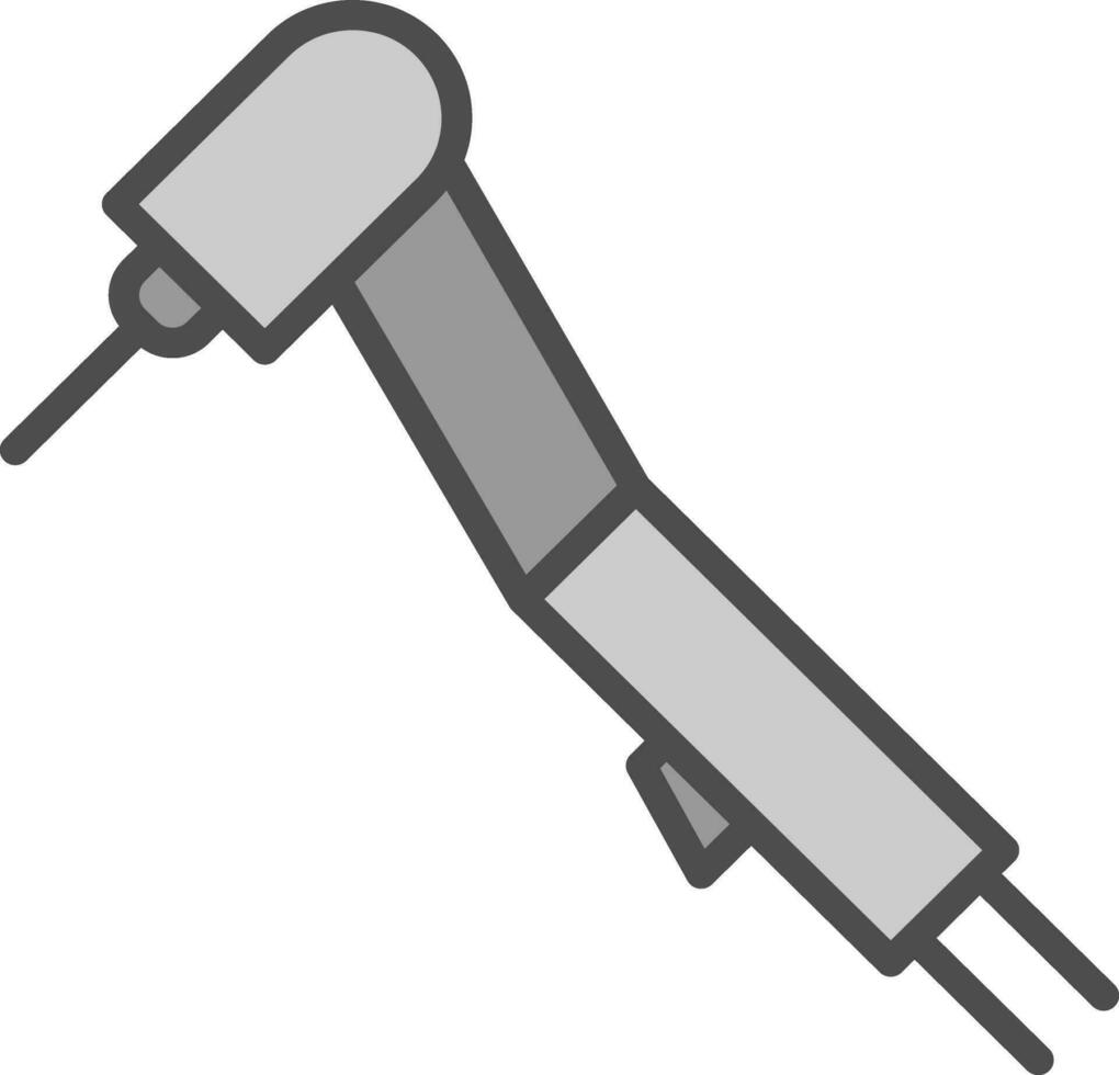 Dental drill Vector Icon Design