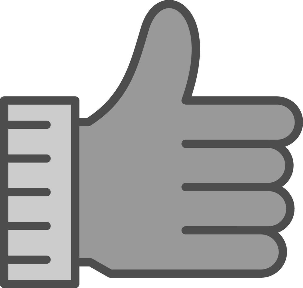 Thumb up Vector Icon Design