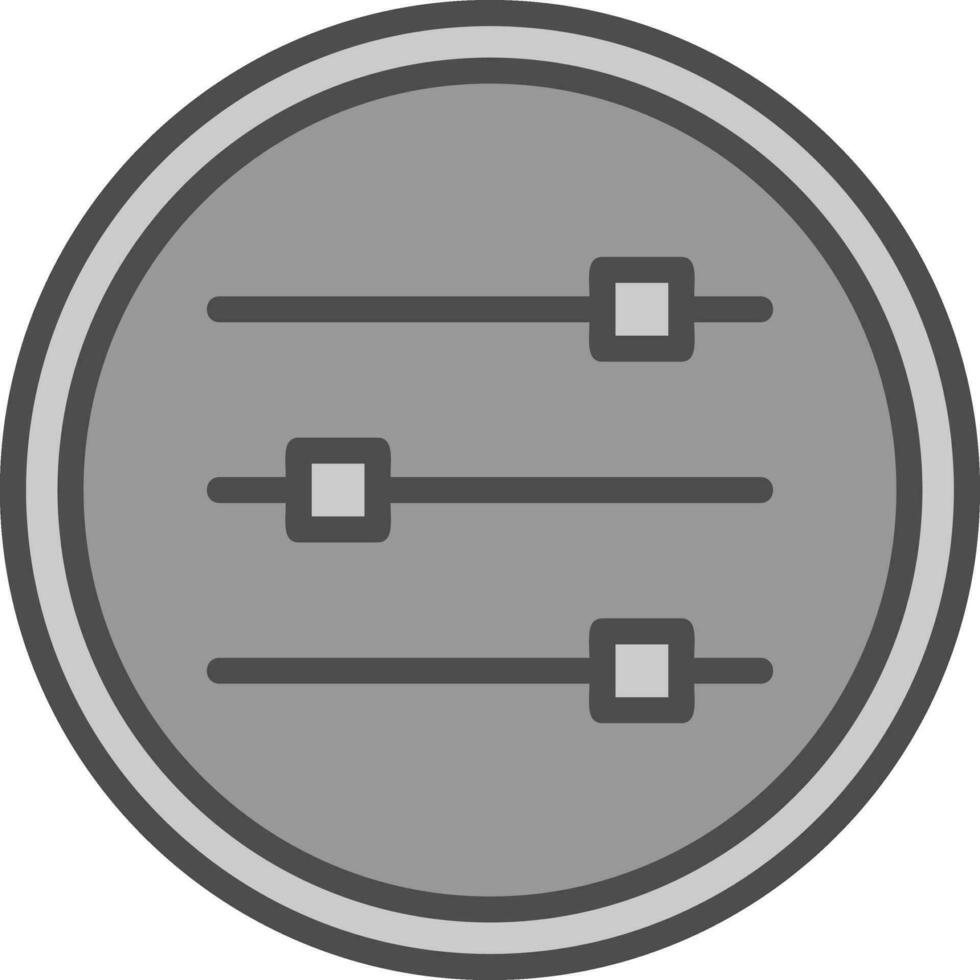 Controls Vector Icon Design