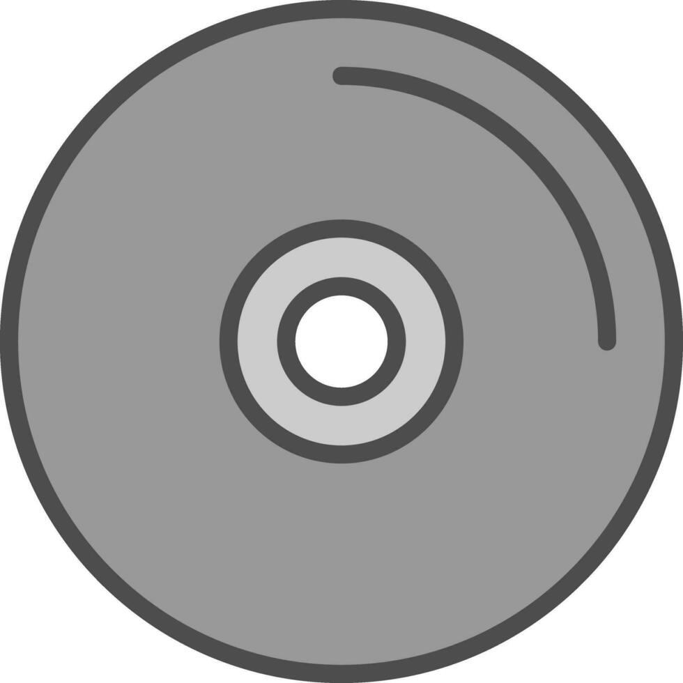 Compact Disc Vector Icon Design