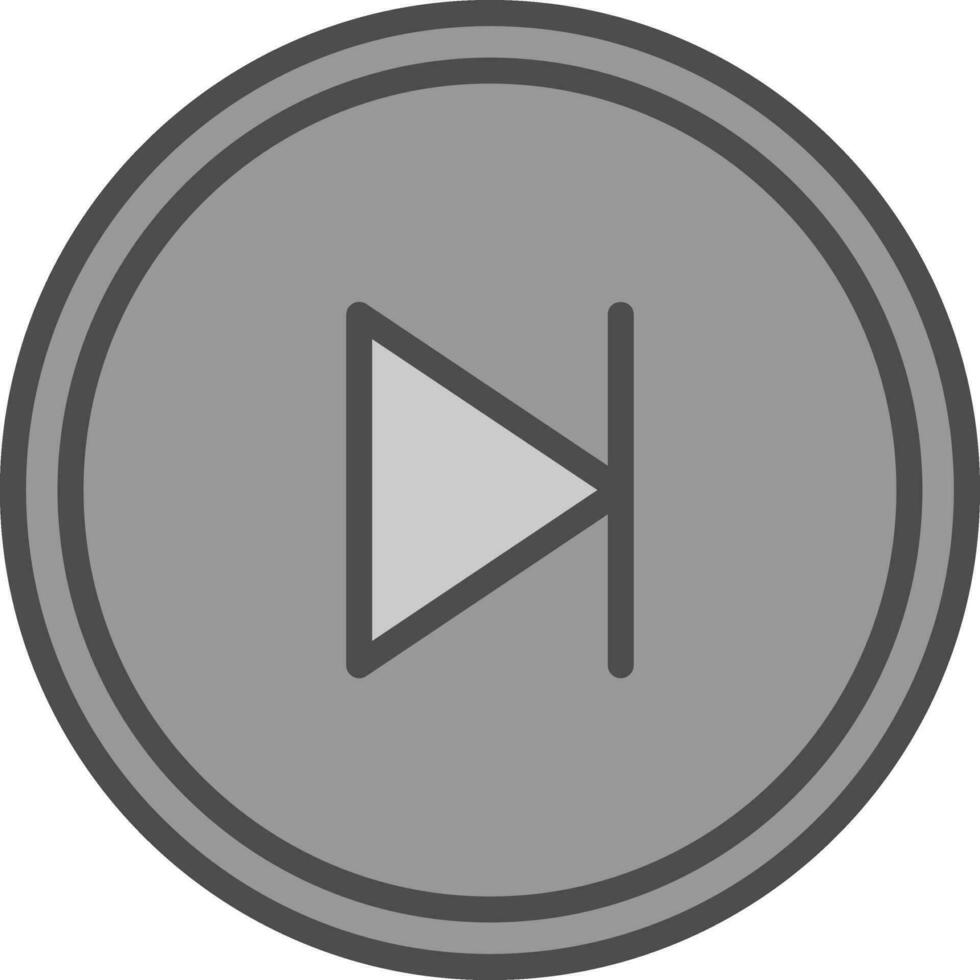 Skip Vector Icon Design