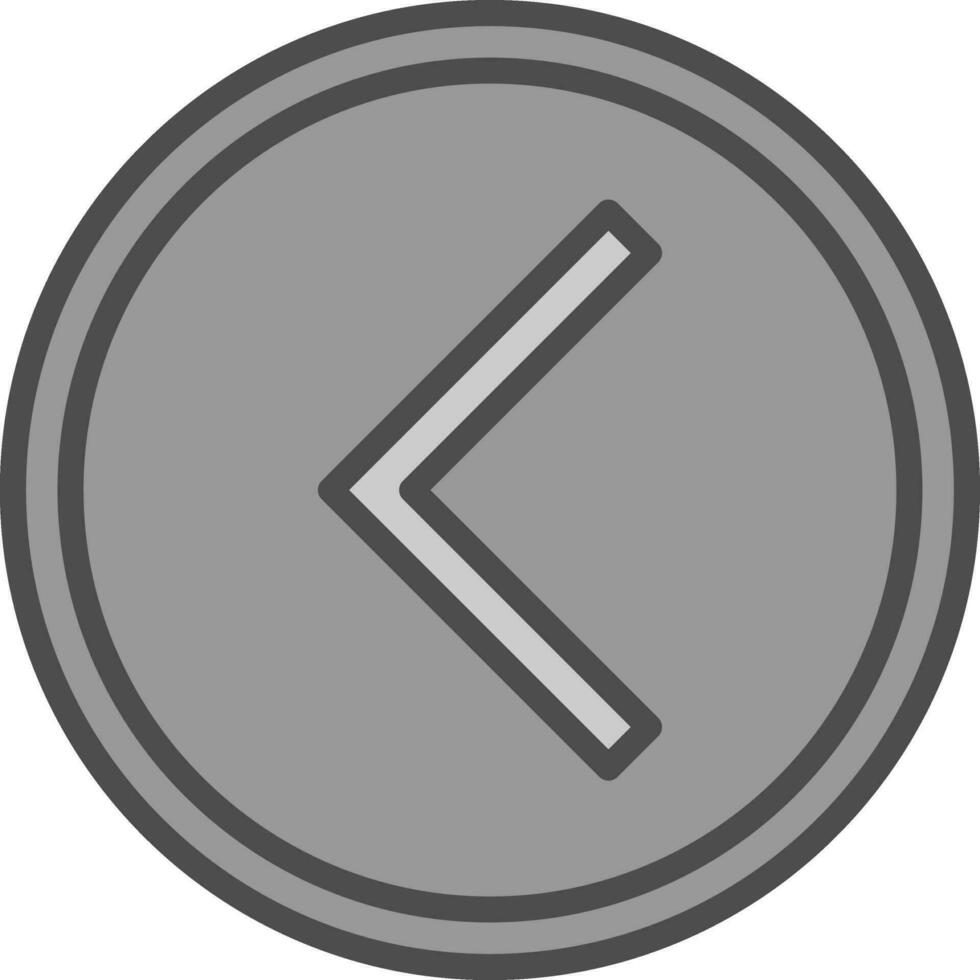 Back Vector Icon Design