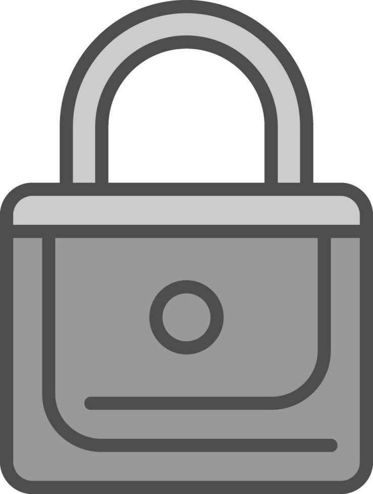 Locked Vector Icon Design