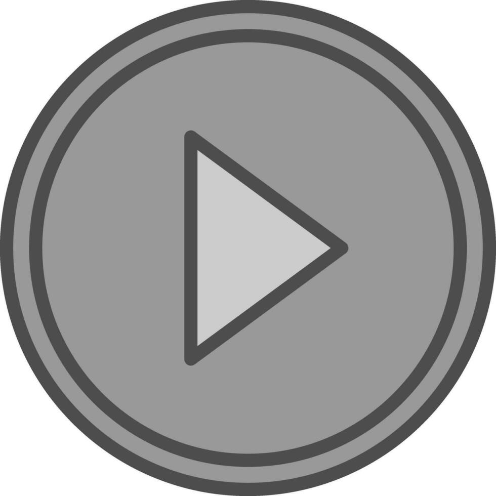 Play Button Vector Icon Design