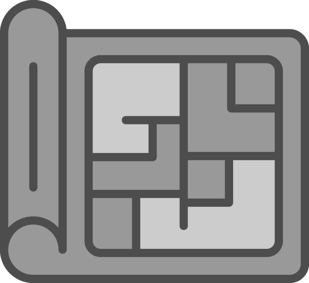 Blueprint Vector Icon Design