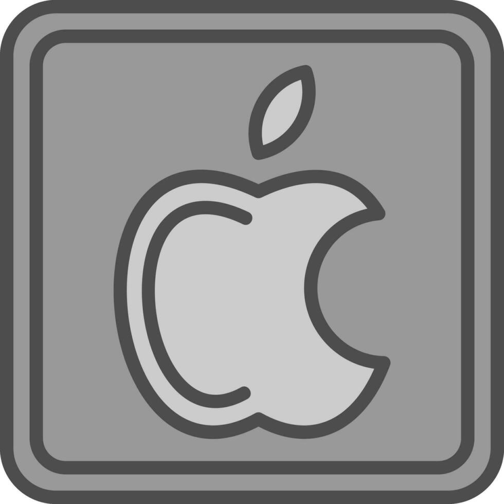 manzana logo vector icono diseño