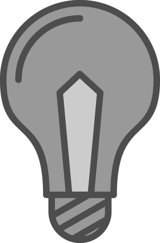 Light Bulb Vector Icon Design