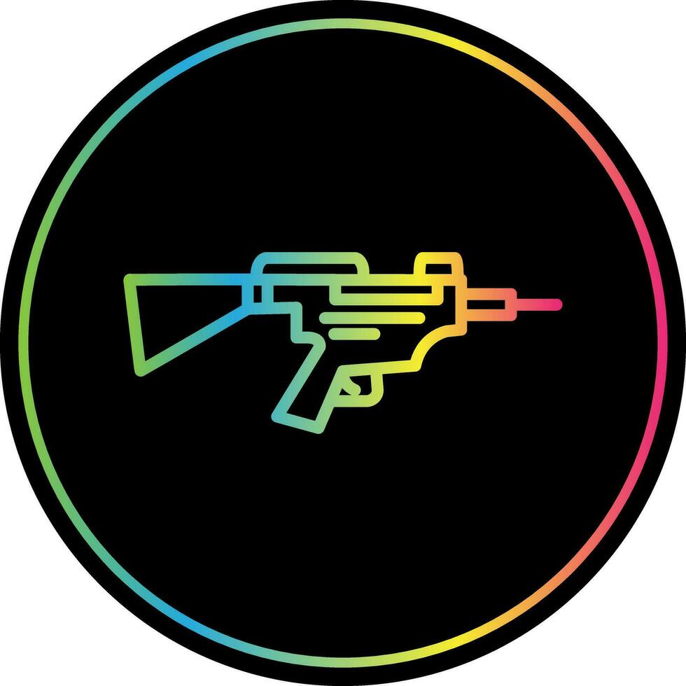 Gun Vector Icon Design