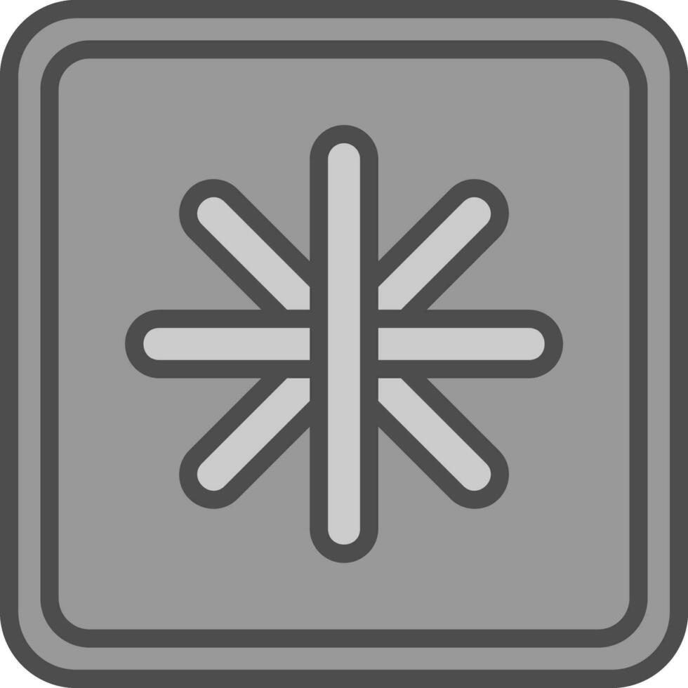Asterisk Vector Icon Design