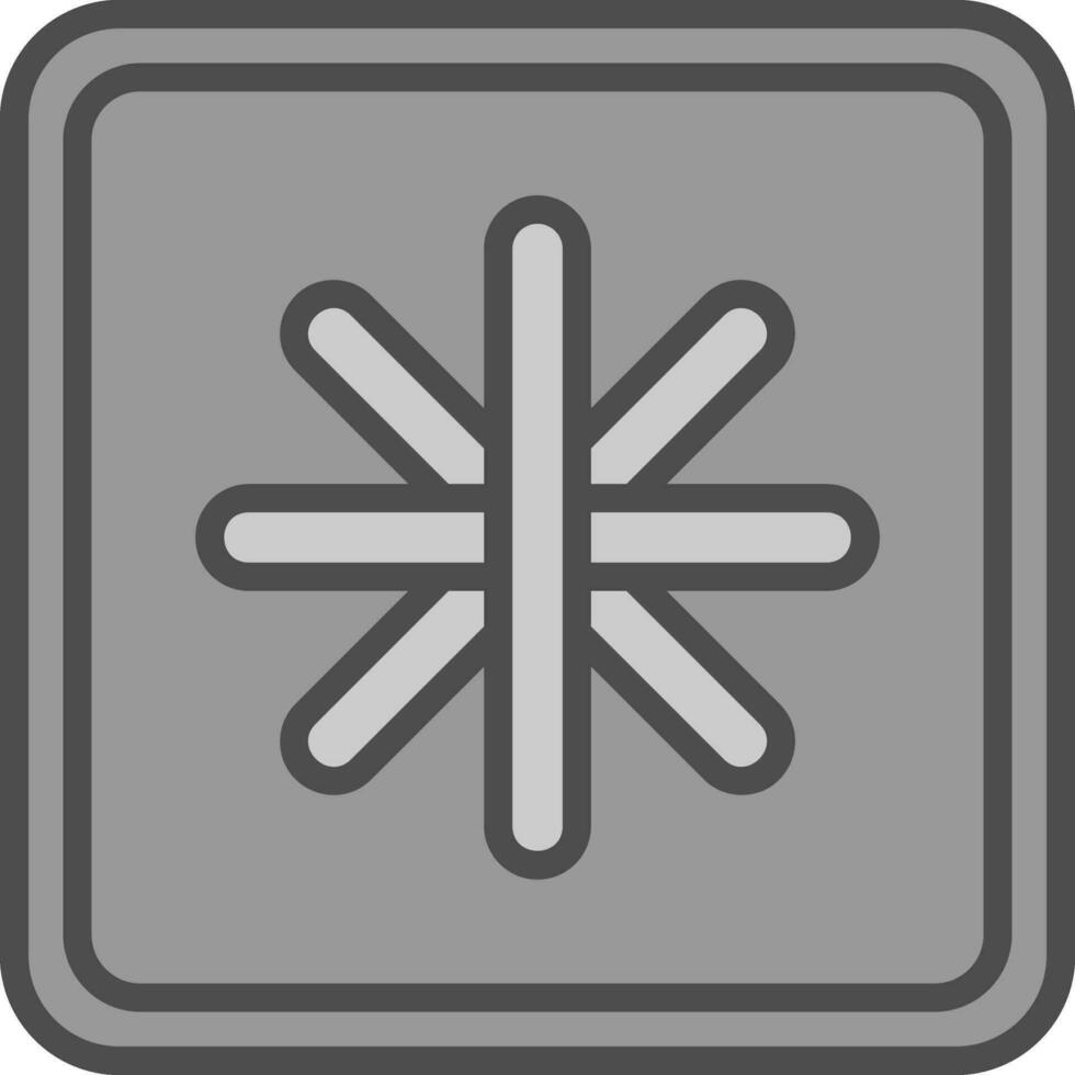 Asterisk Vector Icon Design