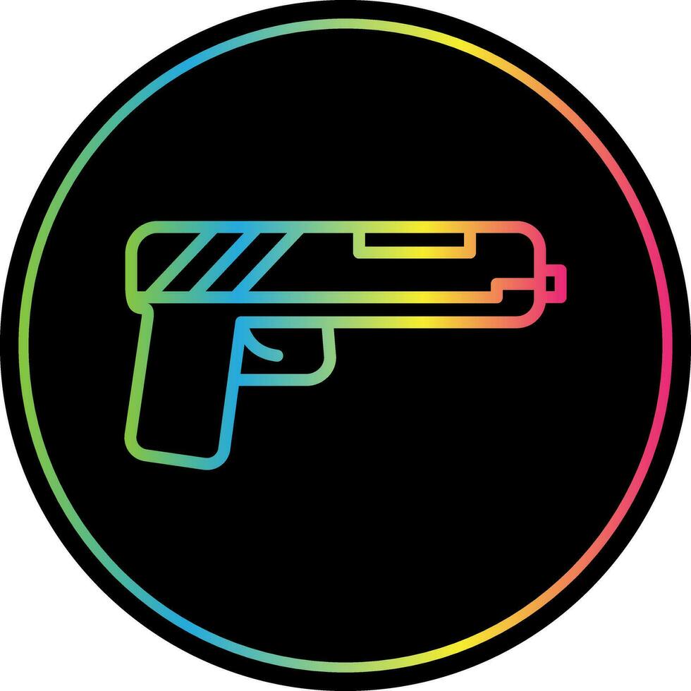 Gun Vector Icon Design