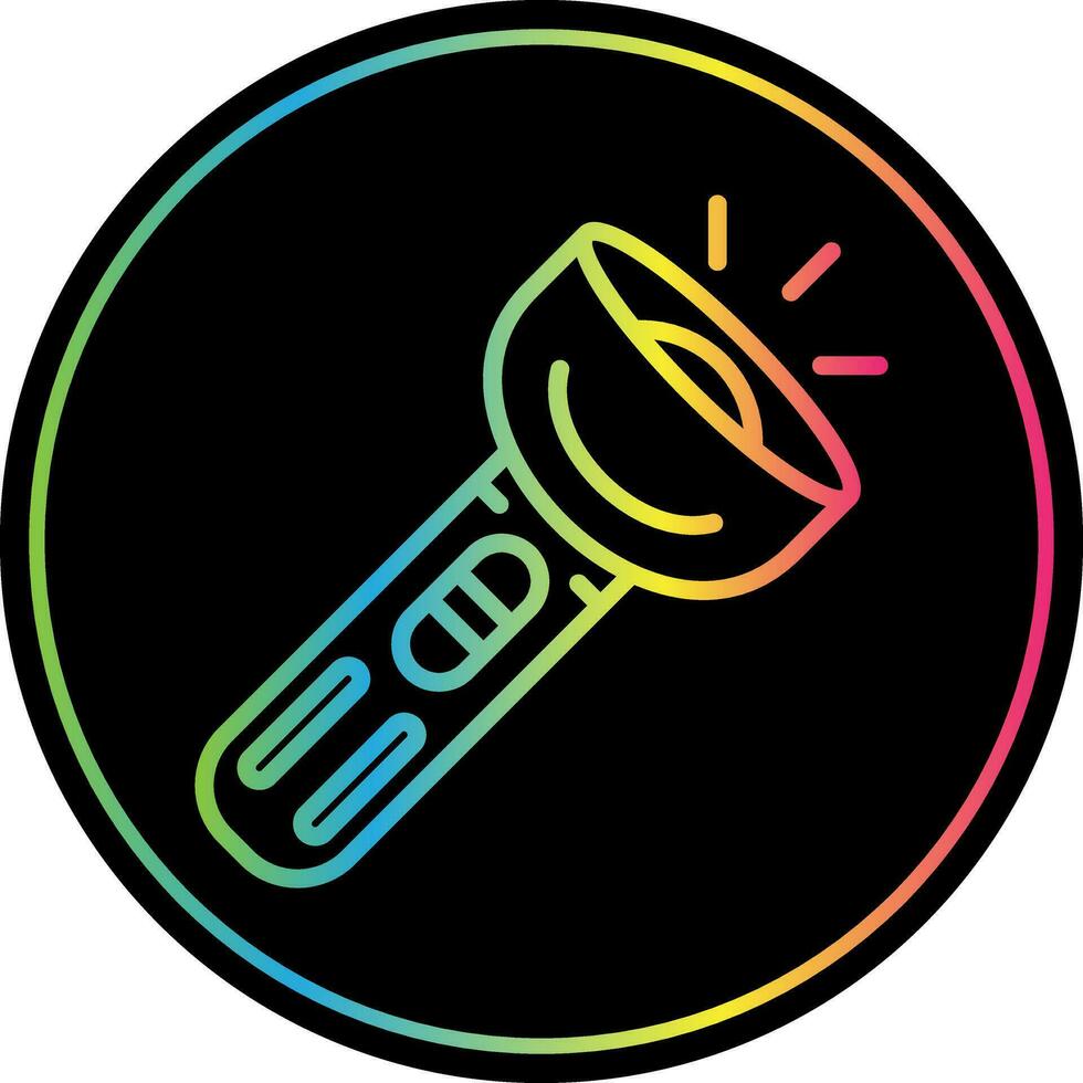 Torch Vector Icon Design