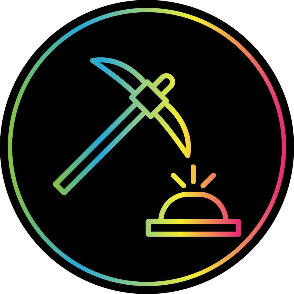 Mine Vector Icon Design