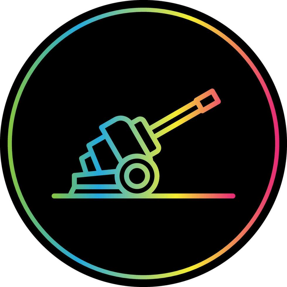 Artillery Vector Icon Design