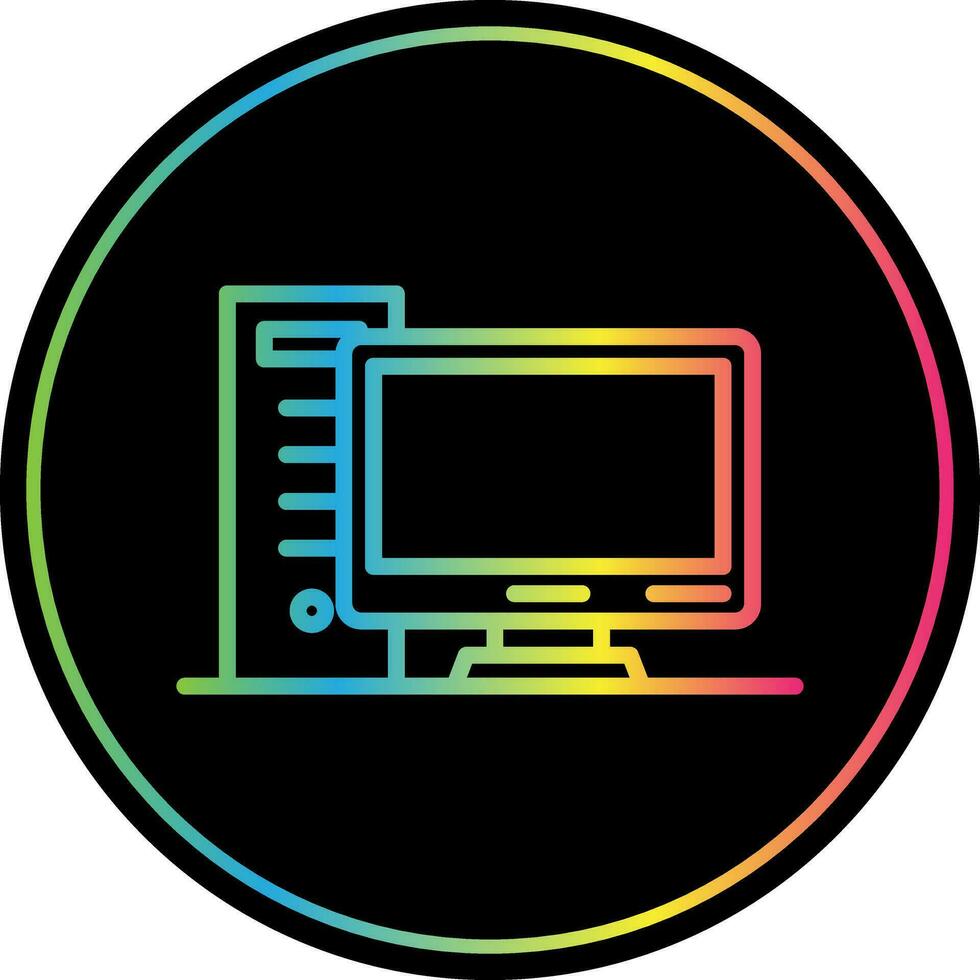 Computer Vector Icon Design